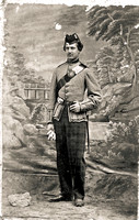Robert Allan Edin. Volunteers about 1880