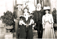 Robt Allan, Alex Forbes; John Gordon?;Jessie Allan; Annie Gordon (Mrs Alex Forbes) 1907