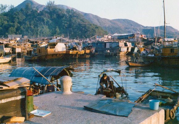 BS spent several nights in this typhoon shelter